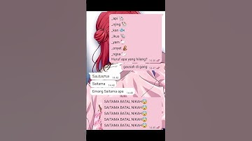 Thumbnail of SAITAMA BATAL NIKAH😨 #fyp #whatsapp #saitamabatalnikah