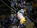 Louie dumps popcorn on Predators fan