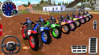 Motor Dirt Bike Stunt Racing Simulator 2026 - Off-Road Bike Driving 3D #1 - Android / IOS Gameplay screenshot 2
