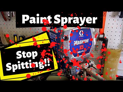 graco magnum x5 wont build pressure