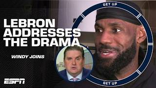 Lebron James Addresses Reporting On Relationship With The Buss Family I Dont Care Get Up