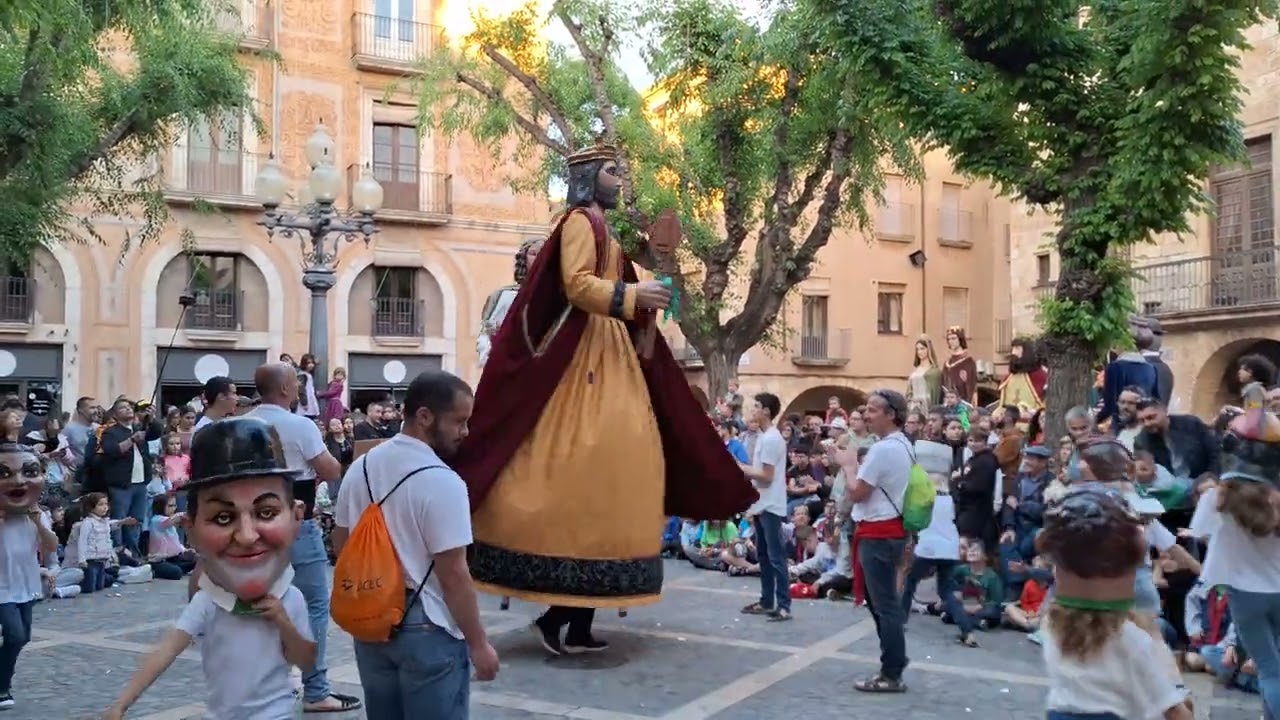 Ball dels Gegants de Banyeres del Penedès - Trobada de Gegants dels Veguers de Montblanc - 30 anys