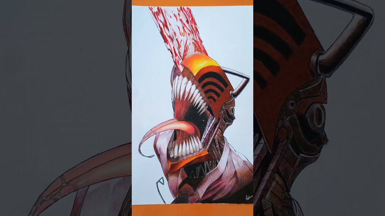 Drawing Chainsaw man✨| Chainsaw man.