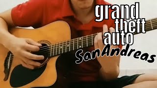 GTA San Andreas no violão Fingerstyle Simplificada  with pick (na palheta) | Theme screenshot 4