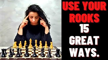 15 GREAT WAYS to use your rooks