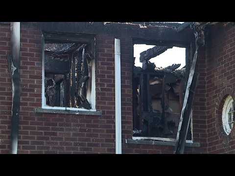 Detroit apartment fire displaces 12 residents, sends couple to hospital