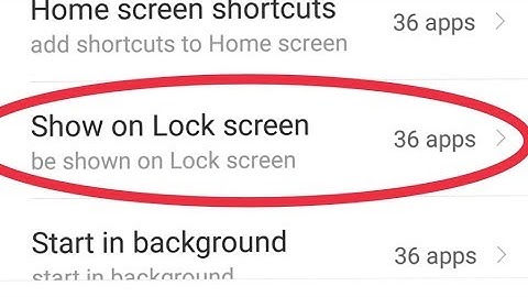 Enable Show on Lock screen App Notification Permission In Xiaomi Redmi Note 5 Pro Android