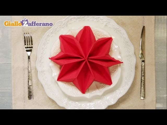 Origami in cucina: i modi più originali per piegare i tovagliolini di carta