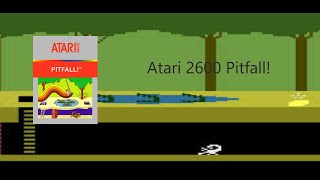 Pitfall! 1982 Activision On Atari 2600!