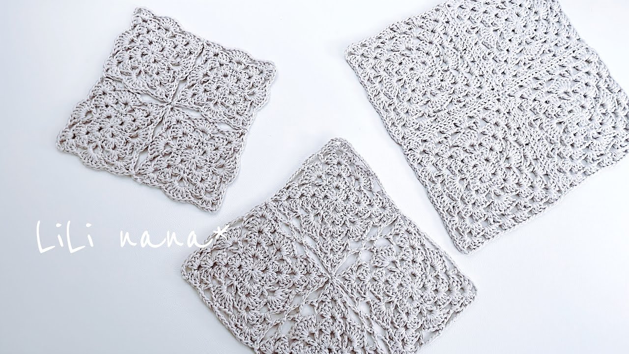 Introducing 3 patterns at once] How to join motifs [Crochet] - YouTube