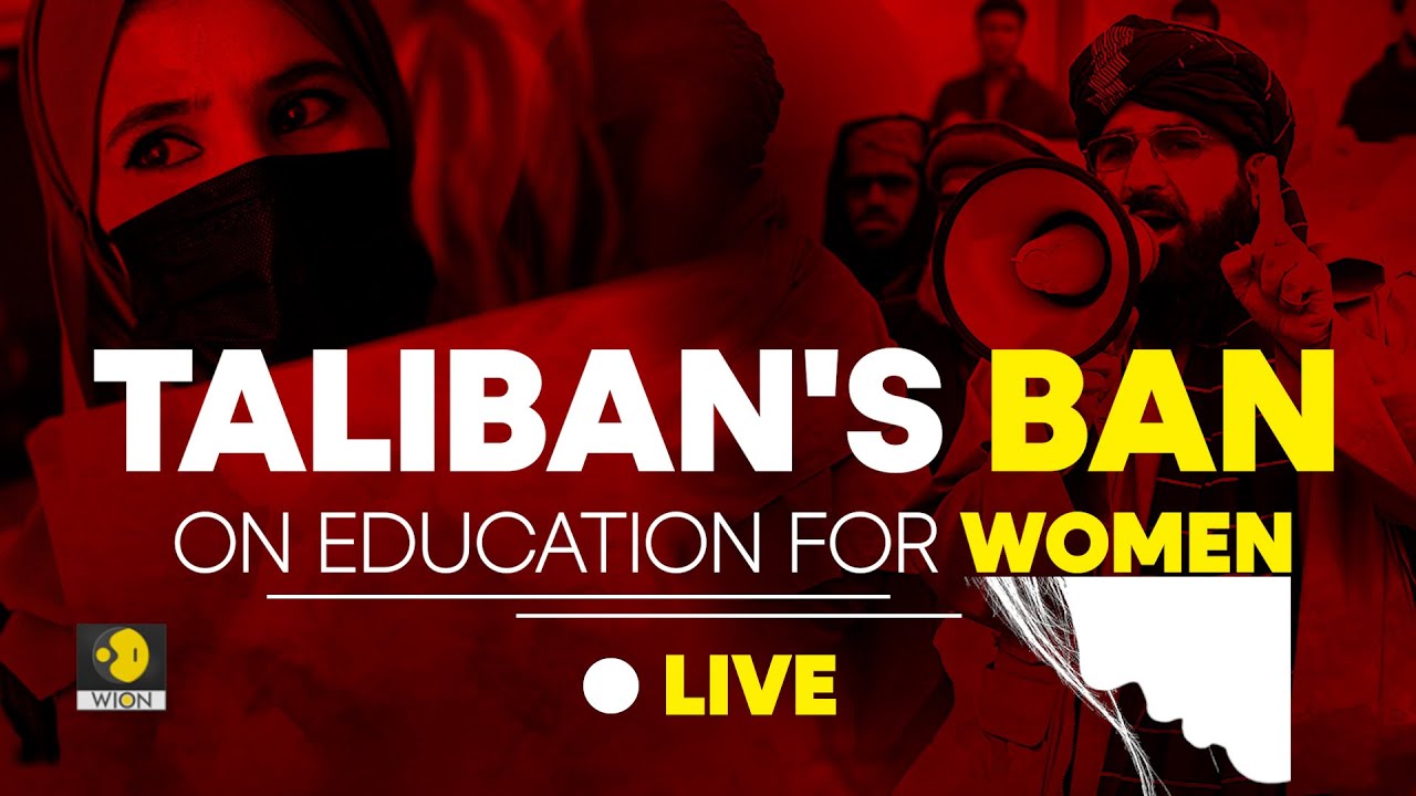 Taliban’s ban on education for women live: Afghan women continue protest | English News | WION live
