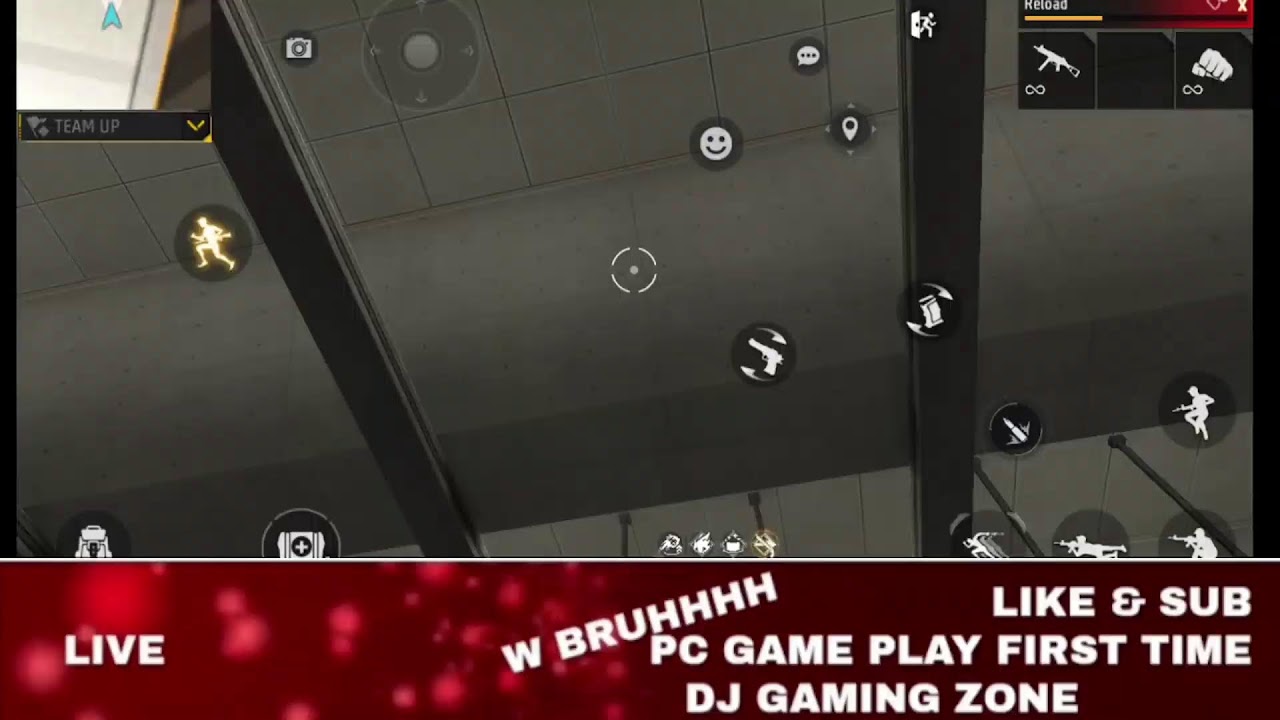 DJ GAMING ZONE Live Stream free fire pc game play