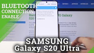 Full How to Connect Bluetooth Device with SAMSUNG Galaxy S20 Ultra 5G – Enter Bluetooth Settings News