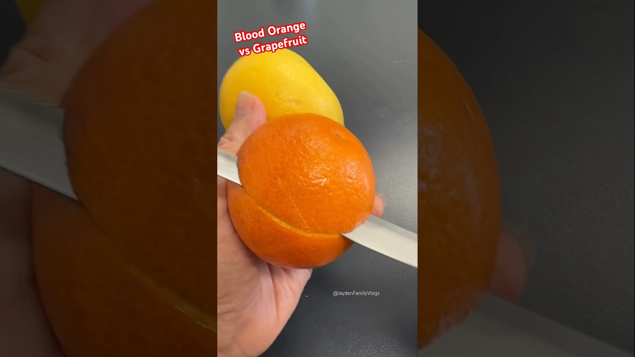 Fruit Cutting Orange or Yellow Citrus?? 😱😱 