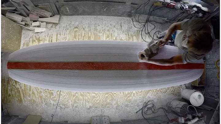 Cooperfish V Bottom Surfboard Shaping, Skil 190