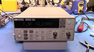 HP 53131A Calibration