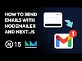 Send Emails with Next JS, Nodemailer, Server Actions, React Hook Form &amp; Zod [2025]