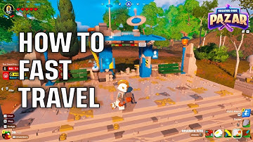 How to Fast Travel Using a Bus Station in Lego Fortnite Odyssey Quick Guide