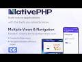 Build Mobile Apps with Laravel &amp; NativePHP v3 | Multiple Views &amp; Page Navigation