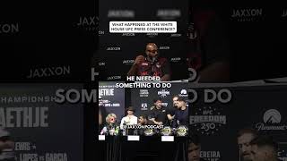 What Happened At the White House UFC Press Conference