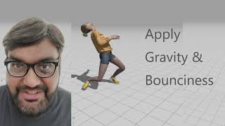 Adding Gravity and bounce to the ball - Game Physics in Unity - [English] screenshot 5