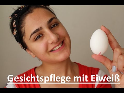 Gesichtsfplege mit Eiweiß - Mitesser entfernen & Falten vorbeugen ♡ ganz einfach