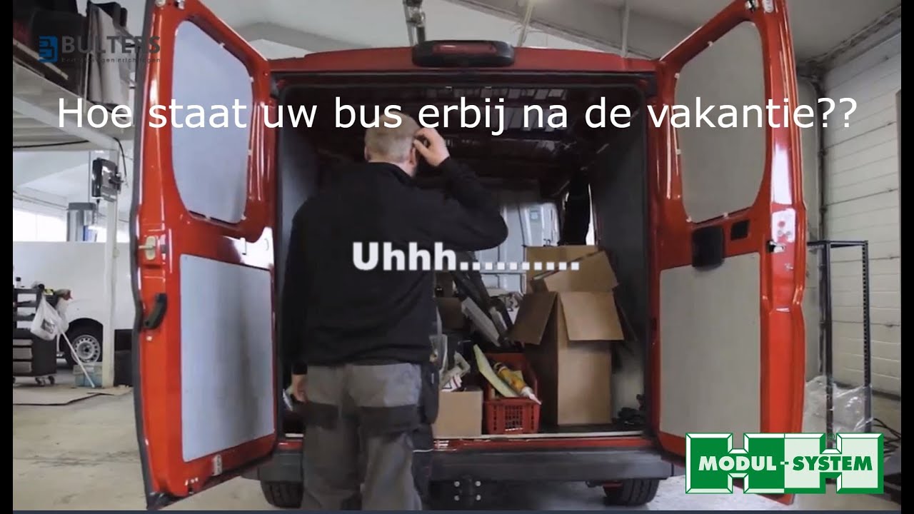 Start met een Modul System bedrijfswageninrichting