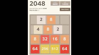 First 2048 video of mine