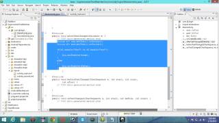 Android Application Development Using Textwatcher
