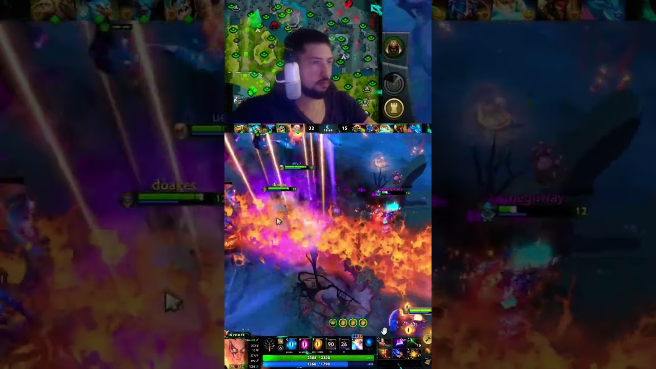 NOBODY plays BETTER than w33 on INVOKER 