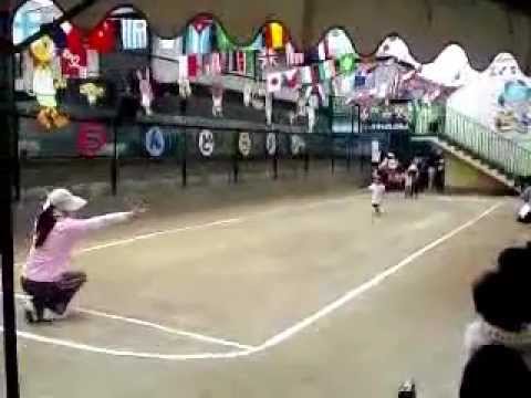 運動会　娘がかけっこ頑張りました。