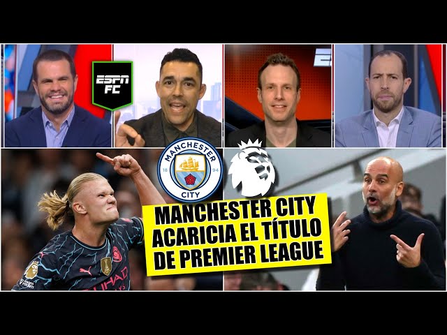 MAN CITY a una victoria de ser CAMPEÓN PREMIER. Si ARSENAL no lo consigue, ¿sería fracaso? | ESPN FC