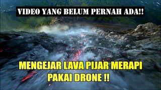 NGERI!!! MENGEJAR GUGURAN LAVA PIJAR MERAPI PAKAI DRONE FPV