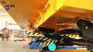 Scissor lift with Automatic Flap by LGLIFT China