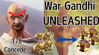 Aggressive Gandhi UNLEASHED - Civ 5 Lekmod