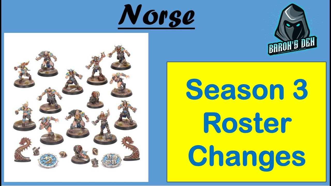 Изменения в составе команды «Norse» в третьем сезоне «Blood Bowl»: взлёты и падения