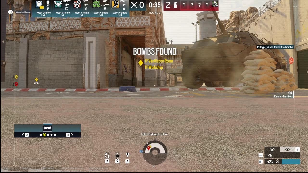 Hitting Champ on R6 - YouTube
