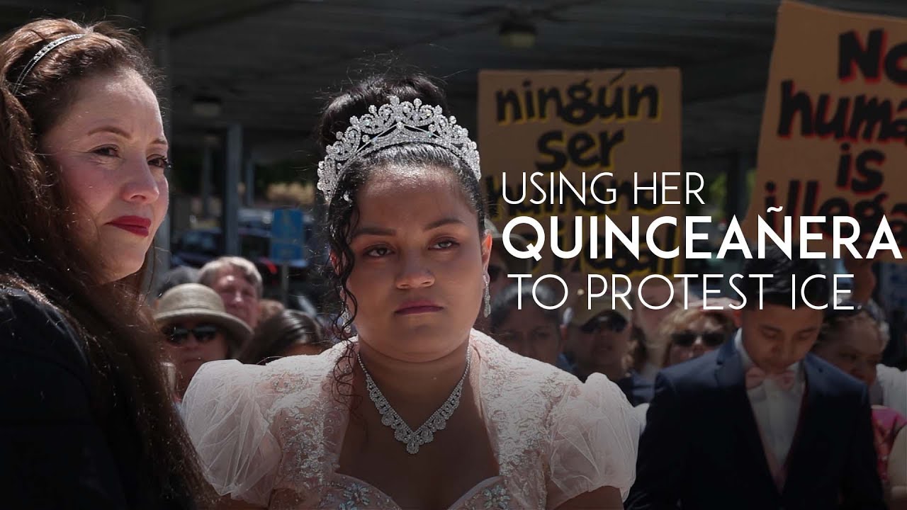 This Young Girl Used her Quinceañera to Protest the Separation of Families | Immigration | The Lens