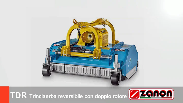 TDR Trinciaerba reversibile con doppio rotore