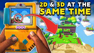 A game where you play in 2D AND 3D at the same time (Screenbound)