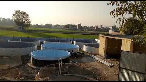 biofloc mesh tank and zinc tank