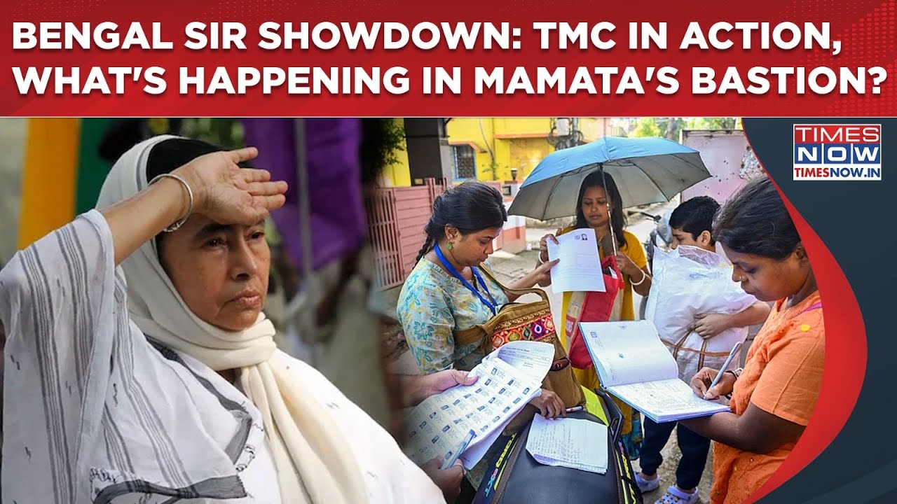 Bengal SIR Showdown Begins: TMC Jumps Into Action In Mamata's Bastion As EC Removes 58+ Lakh Names