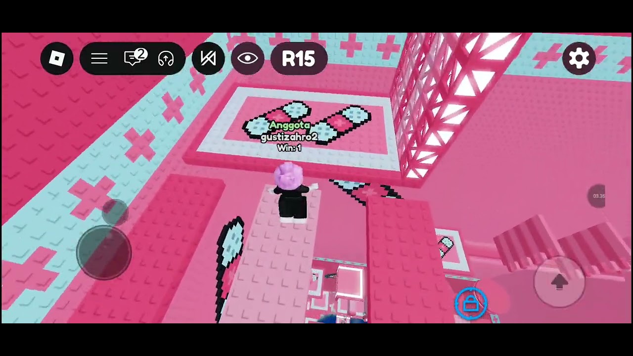 MAIN PINK PITAL TOWER DARI REQUS @callme_fida #subcribe jangan lupa di tonton