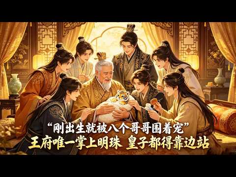 我穿成王府七代单传家族里唯一的独女，刚出生就被八个哥哥围着看。祖父抱着我哭，父王抱着我笑，满府男丁连夜学梳头、缝衣、做糖糕。外人都说王府终于有了掌上明珠，只有我知道，这群哥哥宠起人来，连皇子都得靠边站