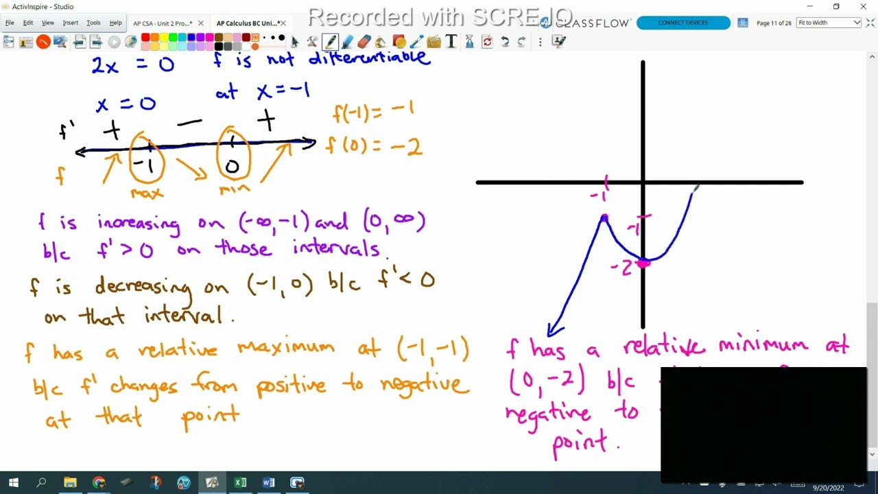 AP Calculus BC Increasing And Decreasing And First Derivative Test ap-calculus-bc-increasing-and-decreasing-and-first-derivative-test