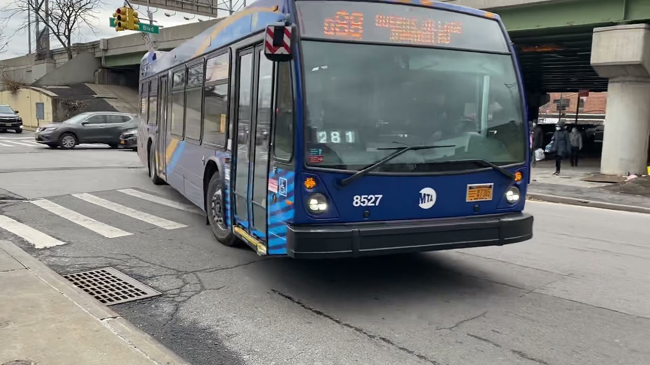 MTA NYCT 2019 Novabus LFS 8527 on the Q88