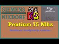 Siemens Nixdorf: Instalacja Systemu MS-DOS [Pentium 75 Mhz]