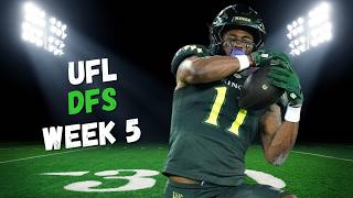 UFL DFS Week 5 Picks