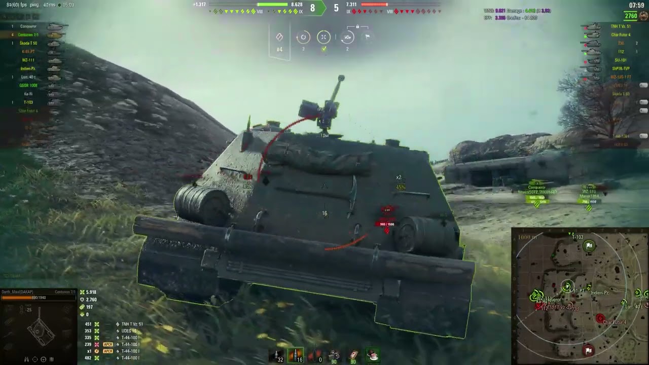 WoT || Centurion 7/1 on Overlord || lordsheen's 9999+ WN8 series Episode 28 