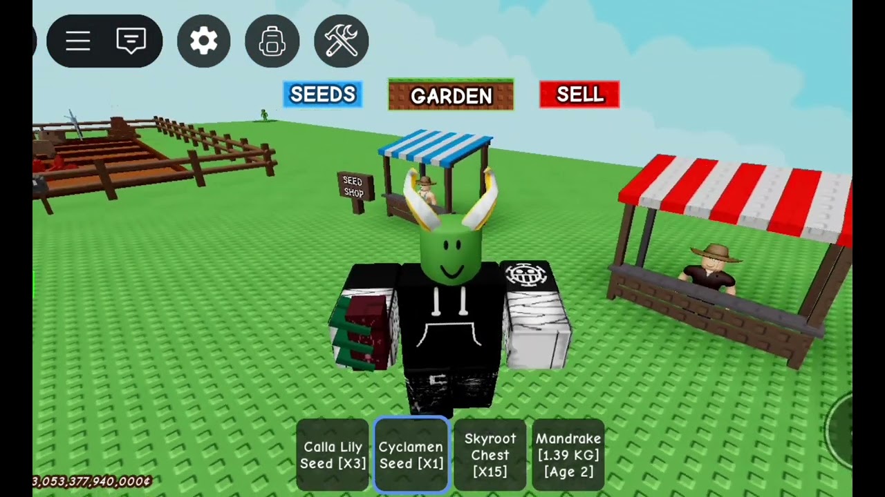 Berhasil mendapatkan seed cyclamen dari chest di. Grow a garden